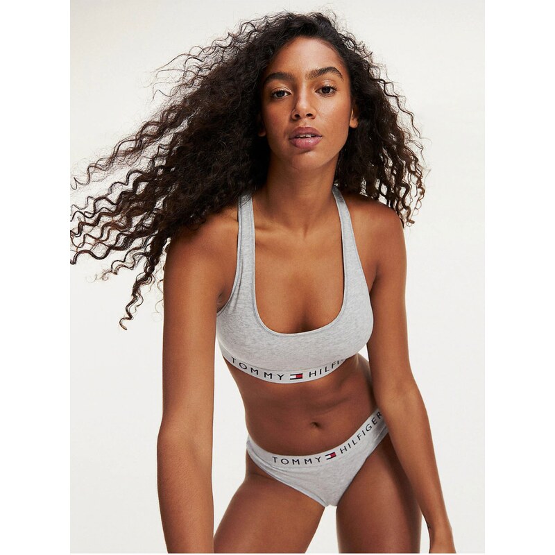 Šedá podprsenka Tommy Hilfiger Underwear - Dámské 108354818