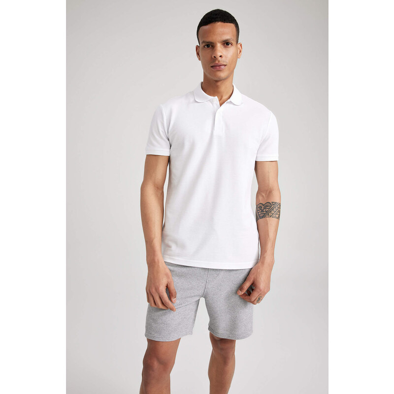 Defacto Fit Slim Fit Polo Neck Polo T-Shirt