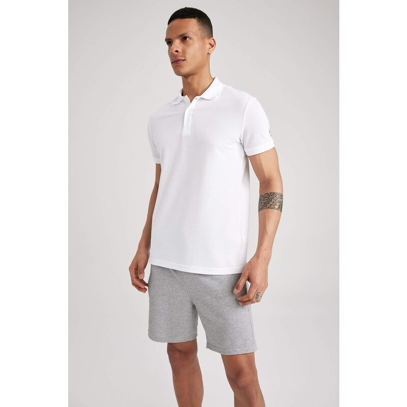 Defacto Fit Slim Fit Polo Neck Polo T-Shirt