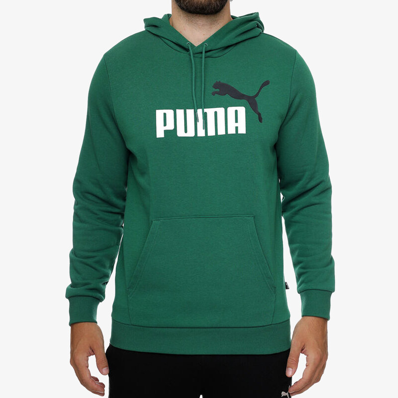 PUMA ESS+ 2 Col Big Logo Hoodie TR