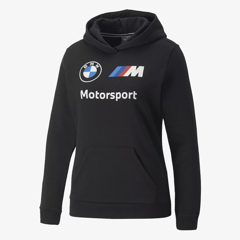 Puma BMW MMS WMN ESS LOGO HOODIE BLACK S