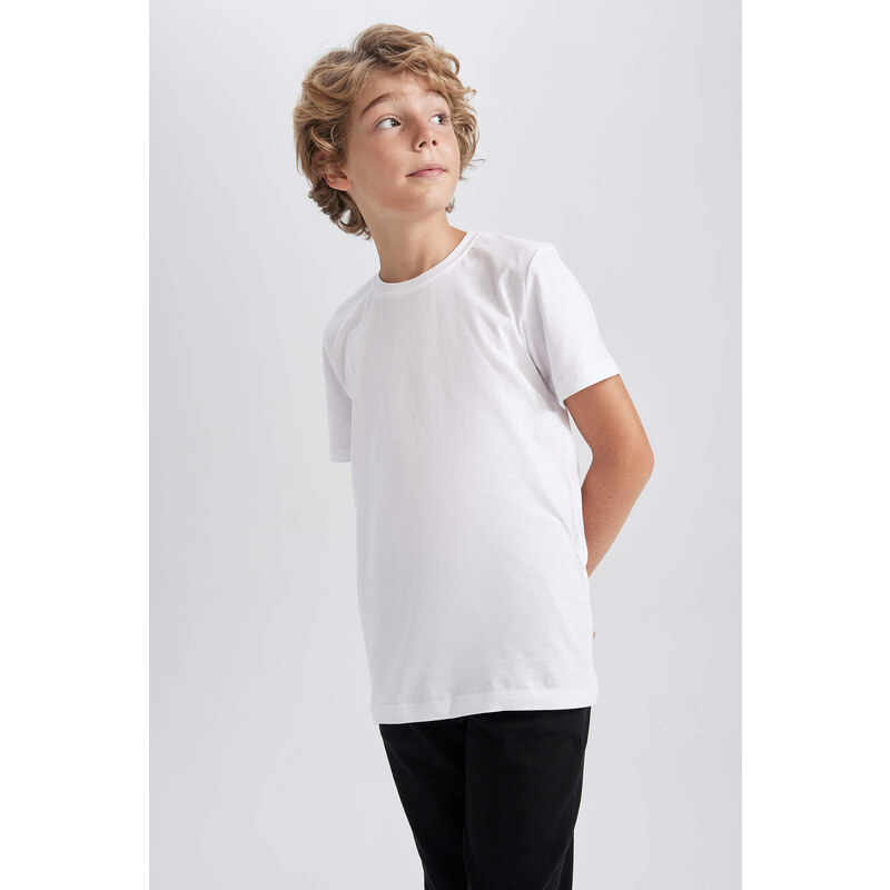 DEFACTO 2 piece Regular Fit Short Sleeve T-Shirt