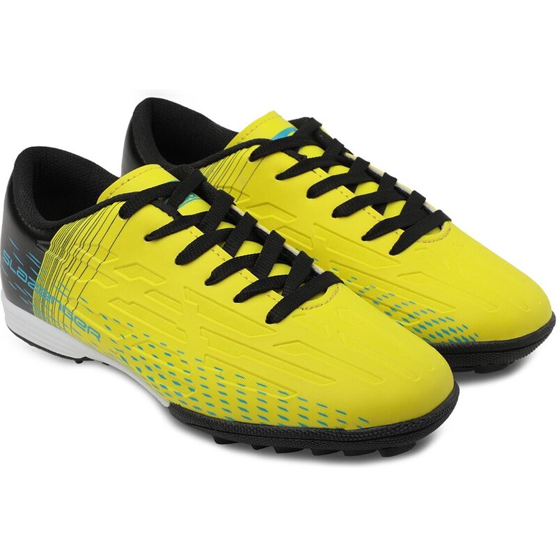 Slazenger Score I Hs Football Mens Turf Shoes Neon Yellow / Black.
