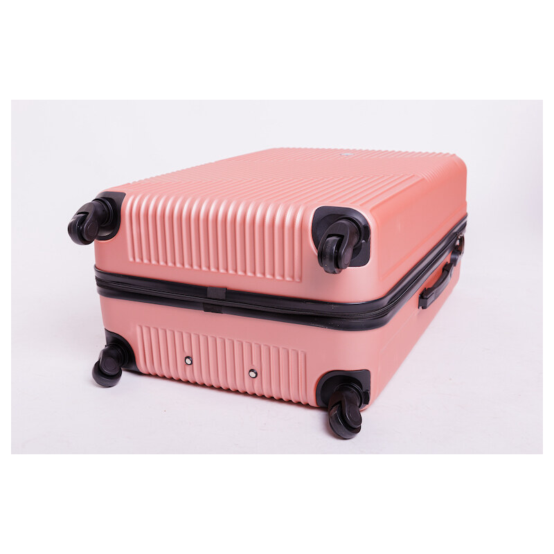 Cestovní kufr BERTOO Milano - růžový XL