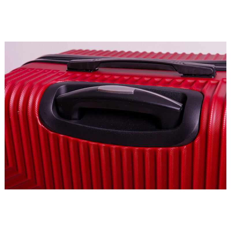 Cestovní kufr BERTOO Milano - červený M