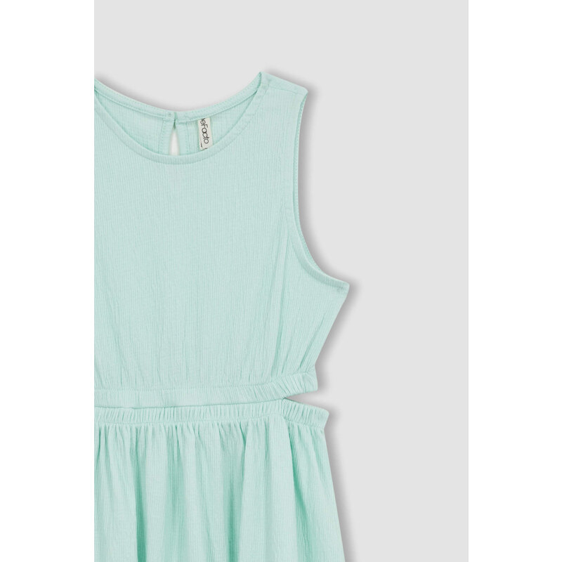 DEFACTO Girl Sleeveless Cotton Dress