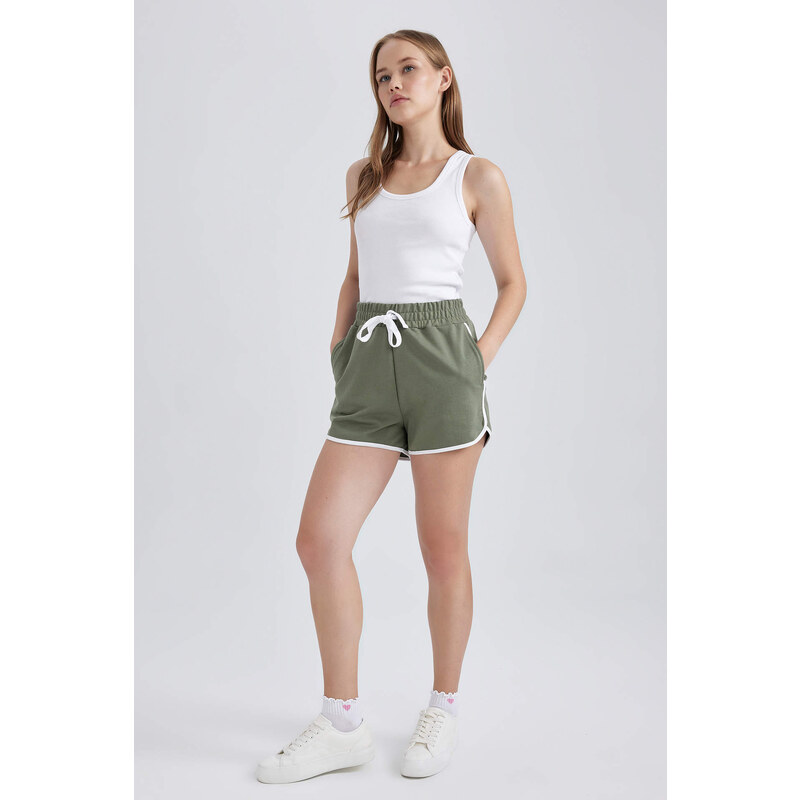 DEFACTO Regular Fit Thin Sweatshirt Fabric Short