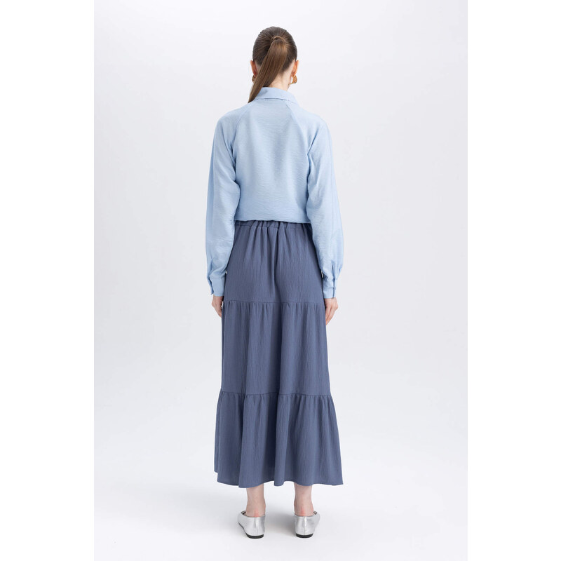 DEFACTO Wowen Fabrics Maxi Skirt