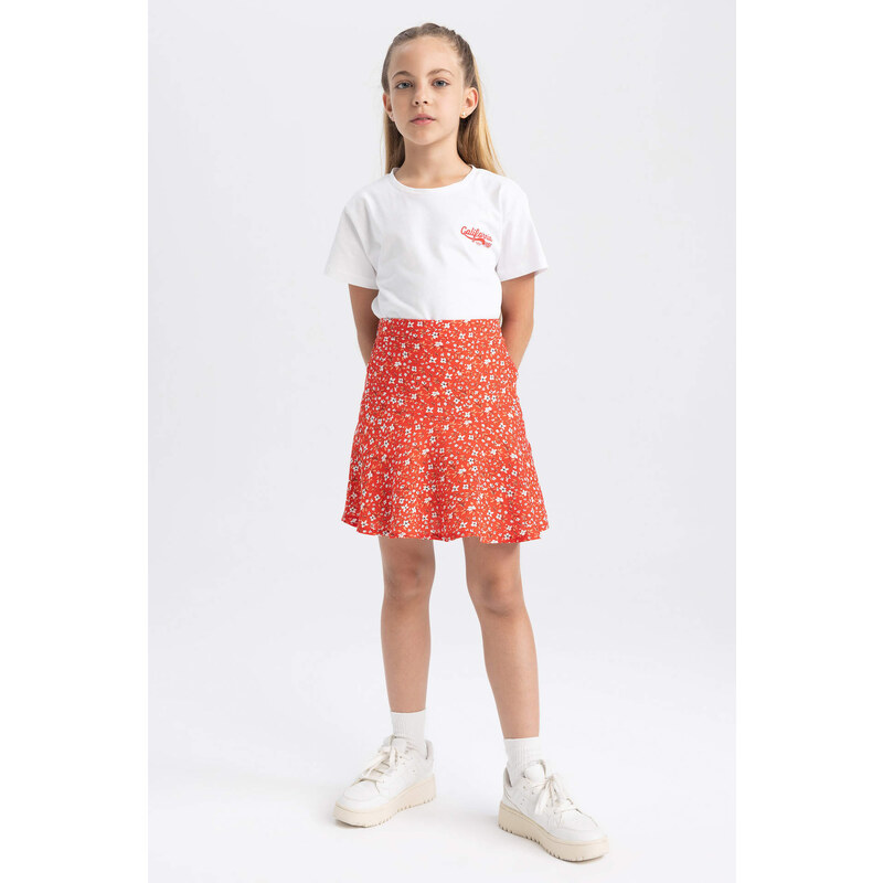 DEFACTO Girl Viscose Regular Fit Skirt