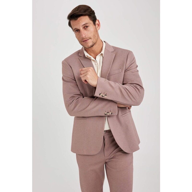 DEFACTO Slim Fit Lined Blazer Jacket