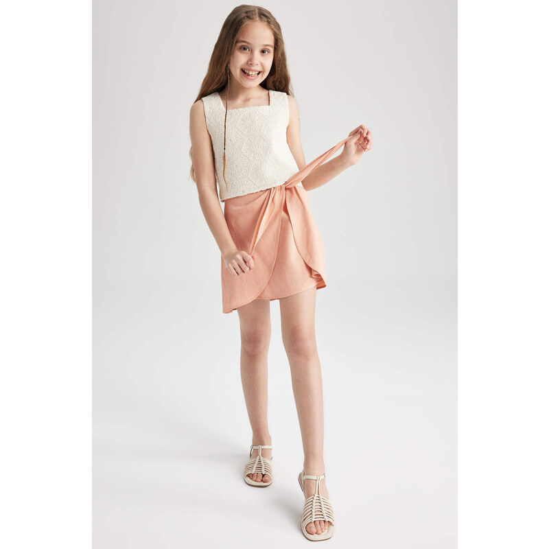 DEFACTO Girl Cotton Skirt