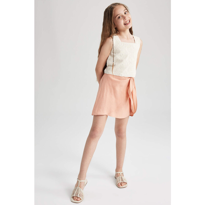 DEFACTO Girl Cotton Skirt