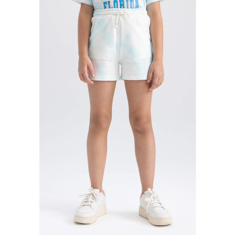 DEFACTO Girls' Sweatshirt Fabric Shorts