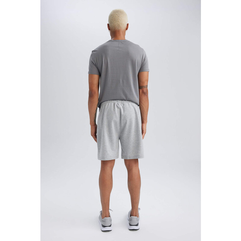 Defacto Fit Slim Fit Sweatshirt Fabric Shorts