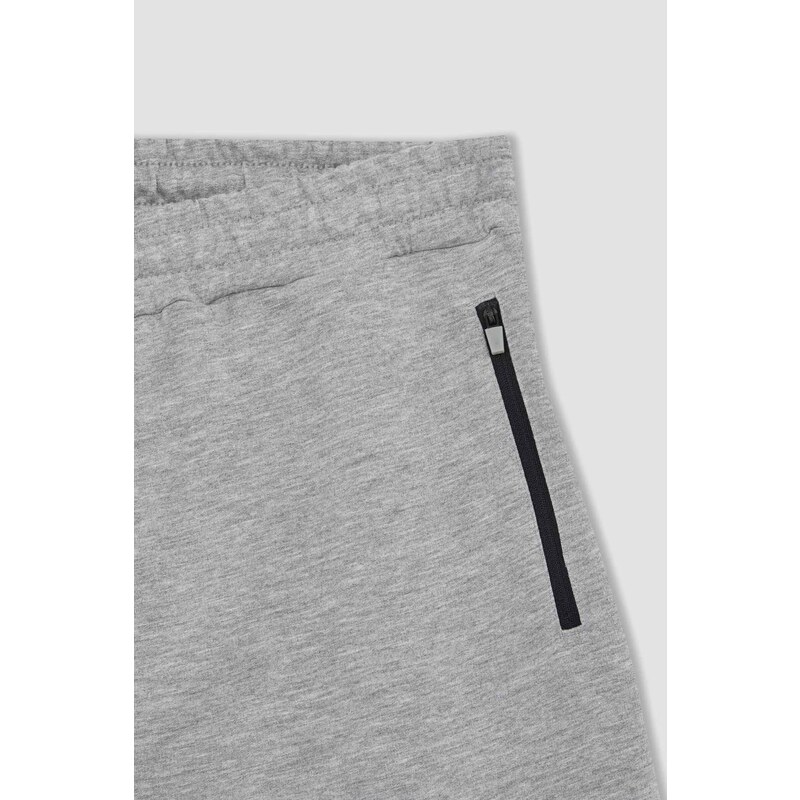 Defacto Fit Slim Fit Sweatshirt Fabric Shorts