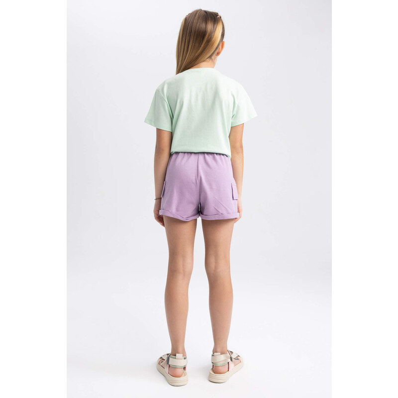 DEFACTO Girl' Sweatshirt Fabric Shorts