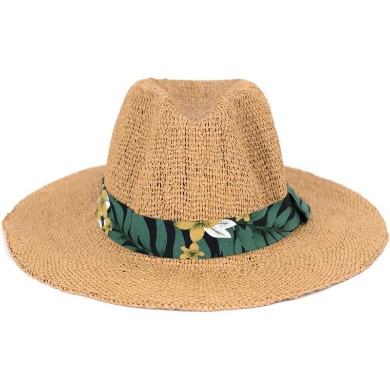 Art of Polo Letní klobouk s mašlí se vzorem rostlin