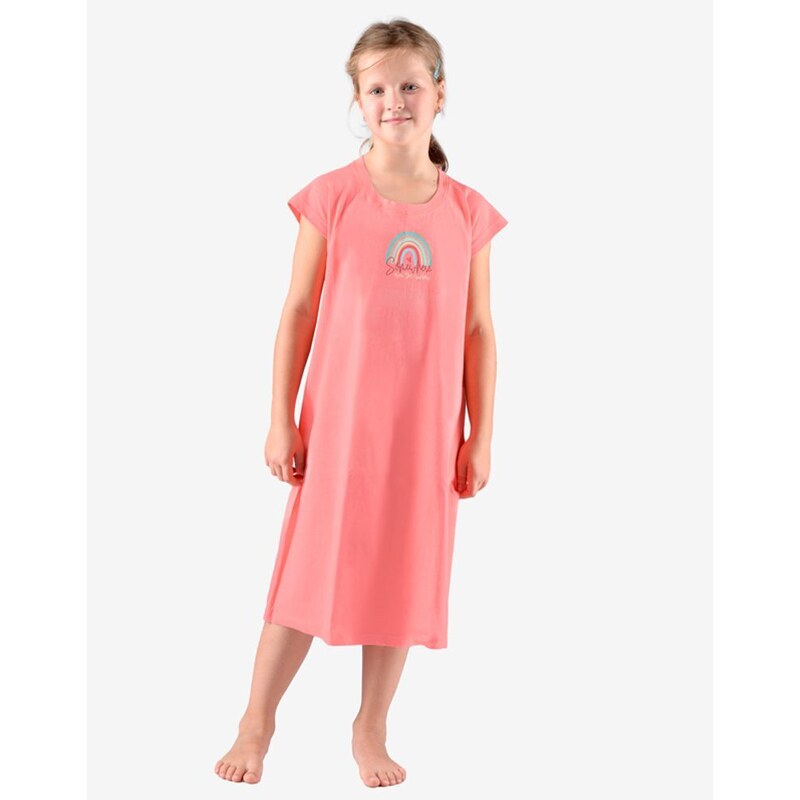 GINA Dětská noční košile s potiskem 29012P - tomato, šalvěj