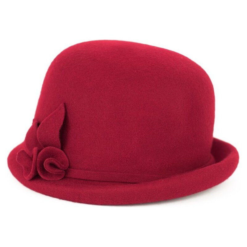 Art Of Polo Elegantní klobouk z vlny červený 84902875