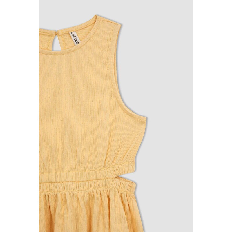 DEFACTO Girl Sleeveless Cotton Dress