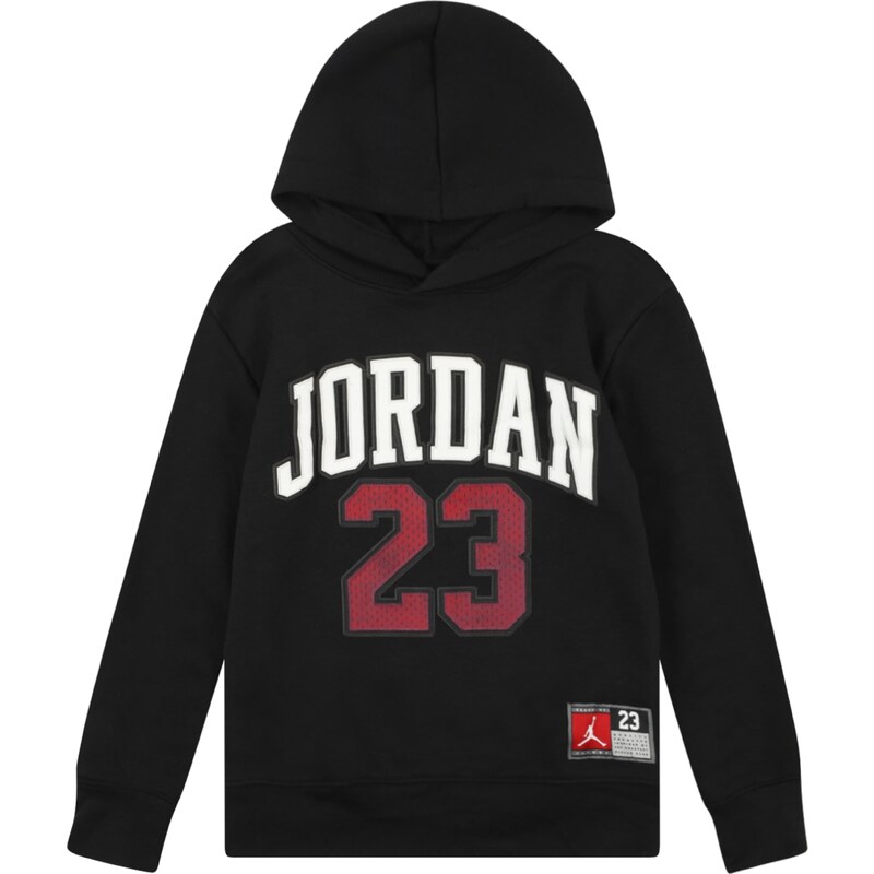 Jordan Mikina karmínově červené / černá / bílá