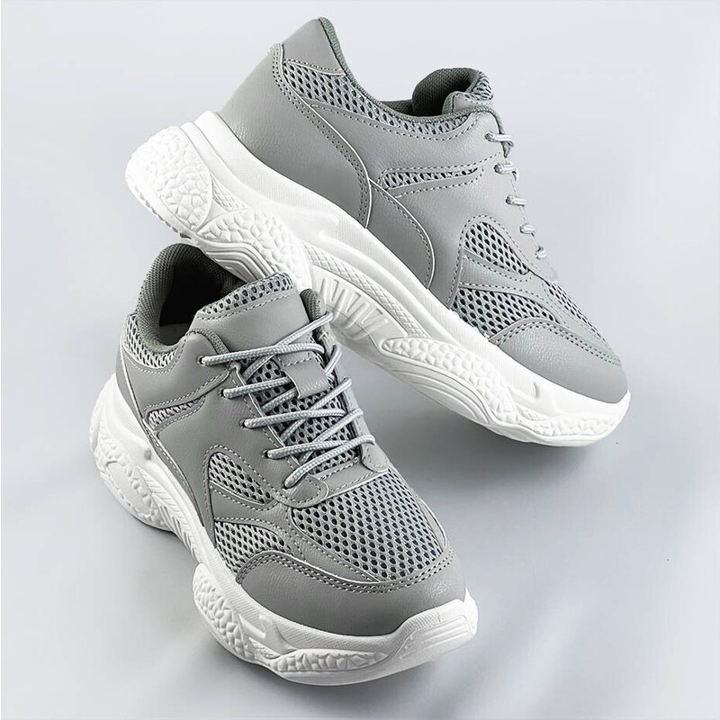 Šedé dámské sportovní boty model 17177599