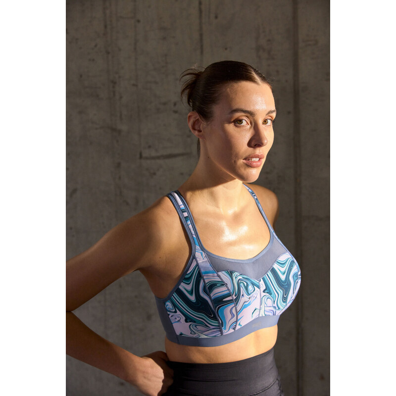 Sports Sportovní podprsenka Wired Bra marble 5021R