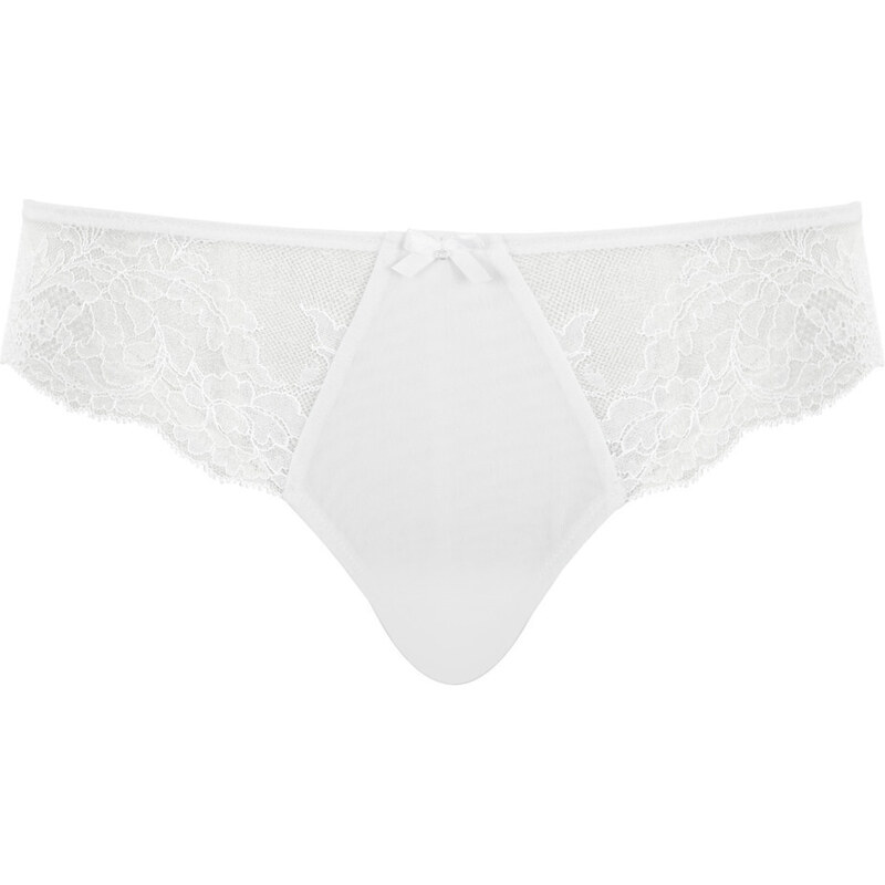 Dámská tanga Panache Ana Thong white 9399