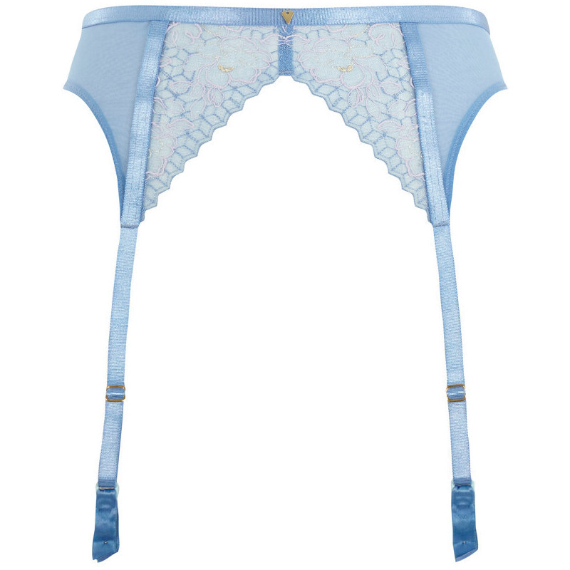 Podvazkový pas Cleo Valentina Luxe Suspender denim 10723