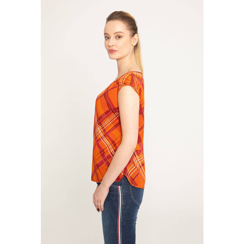 Deni Cler Milano Top W-Dc-0055-0P-H2-29-1 Orange