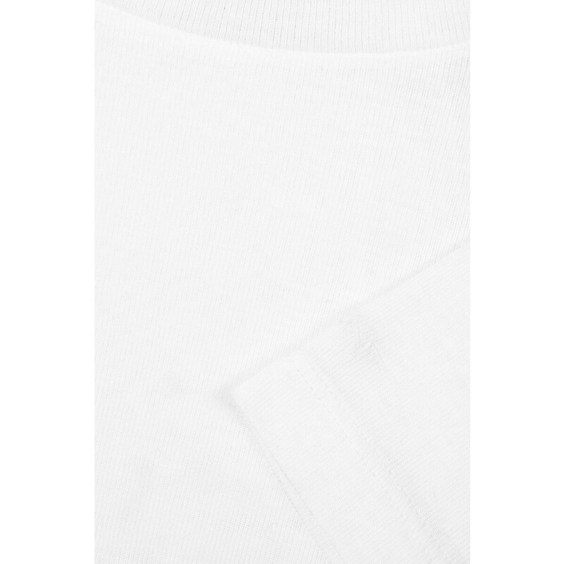 TRIČKO GANT SLIM LIGHTWEIGHT LS T-SHIRT bílá XS