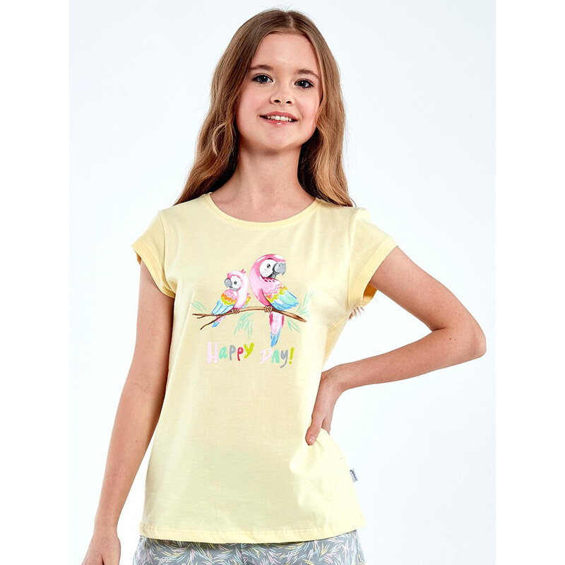 Dívčí pyžamo Cornette Kids Girl 787/98 Parrots 98-128