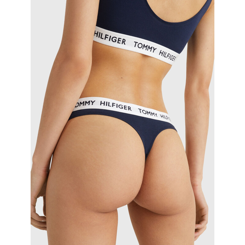 Close to Body Dámské kalhotky THONG UW0UW02198CHS - Tommy Hilfiger