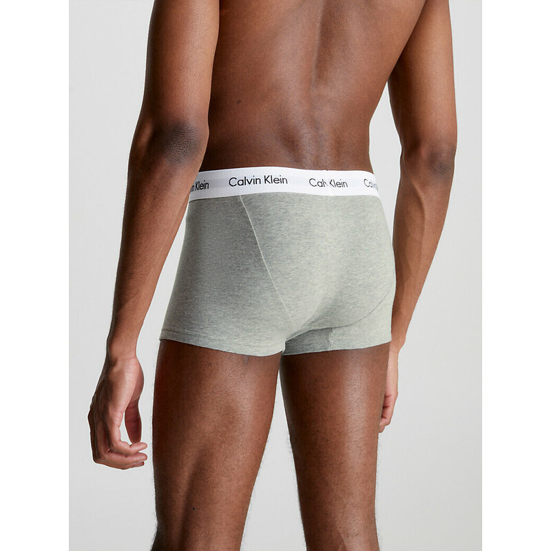 Pánské spodní prádlo 3P LOW RISE TRUNK 0000U2664GKS0 - Calvin Klein