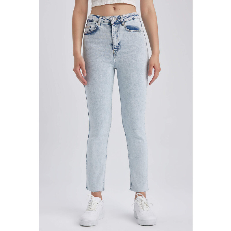 DEFACTO Cropped Hem Jean Ankle Length Trousers