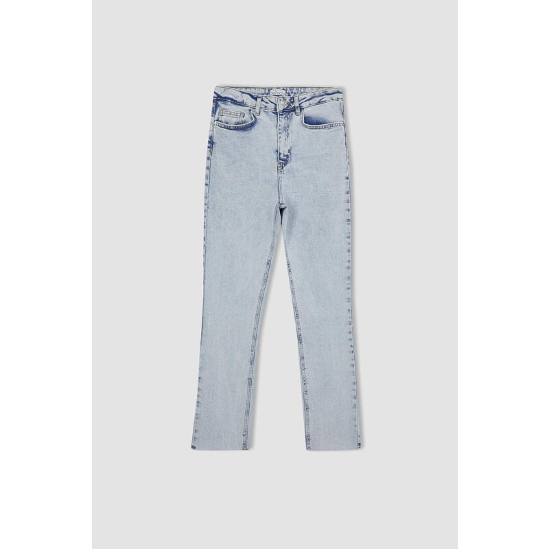 DEFACTO Cropped Hem Jean Ankle Length Trousers