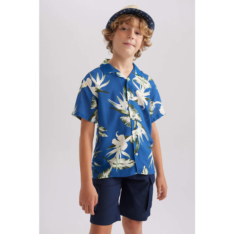 DEFACTO Oversize Fit Short Sleeve Shirt