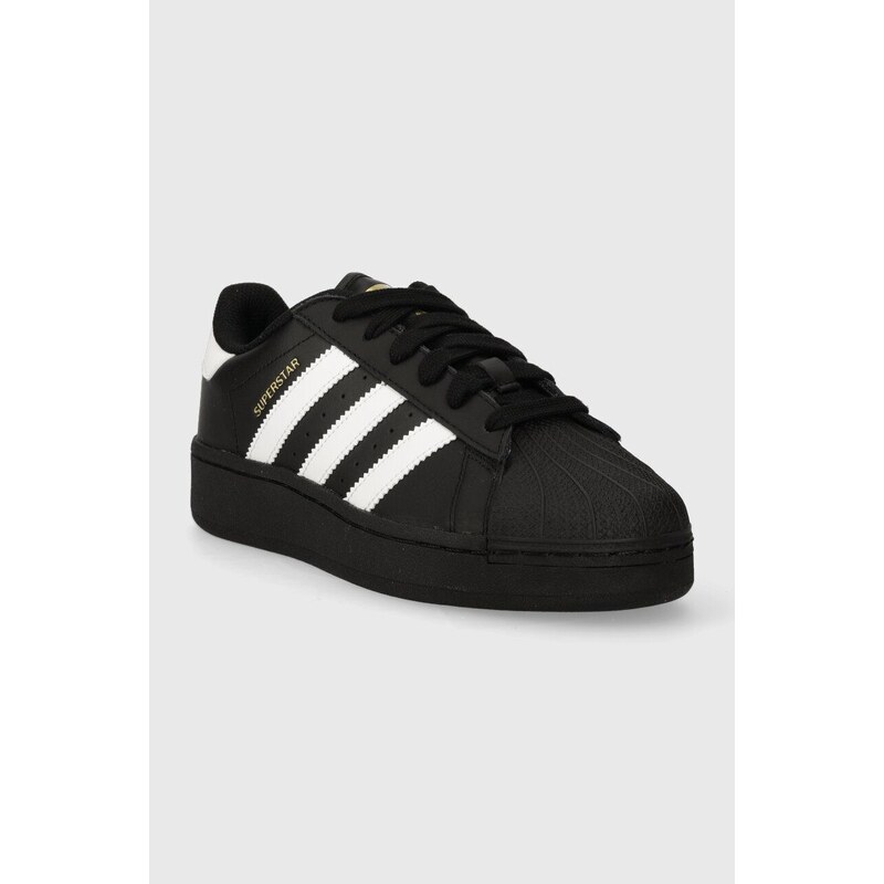 Kožené sneakers boty adidas Originals Superstar XLG J černá barva, IG0278 -  GLAMI.cz