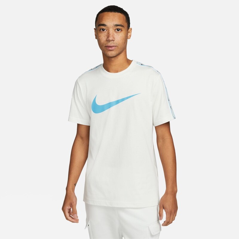 Nike M NSW REPEAT SW SS TEE WHITE