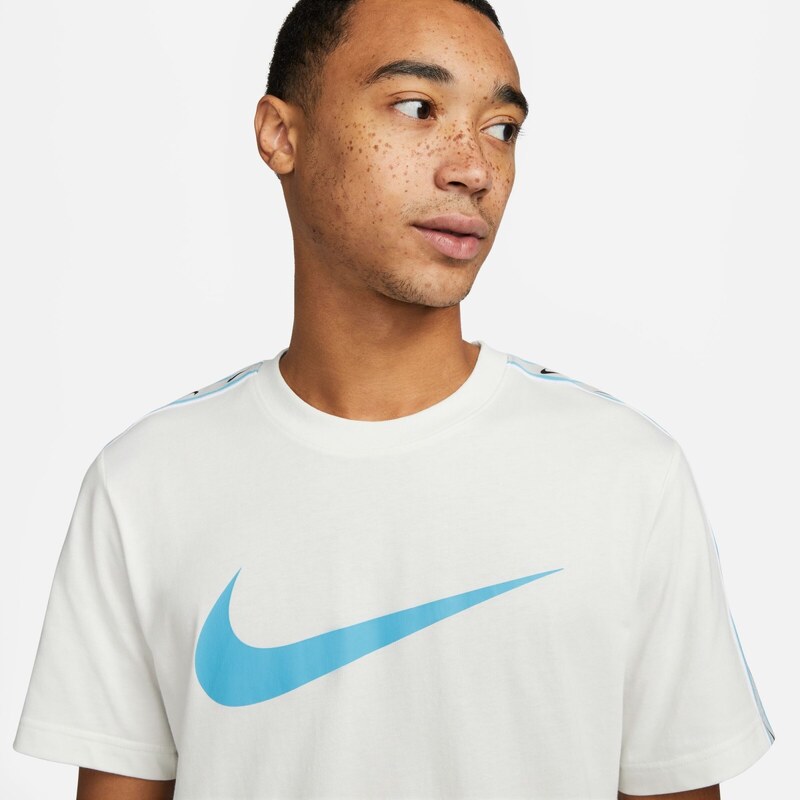 Nike M NSW REPEAT SW SS TEE WHITE