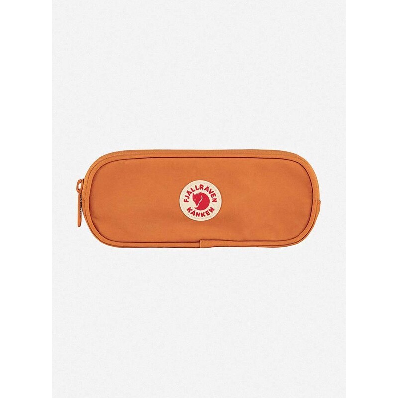 Penál Fjallraven Kanken oranžová barva