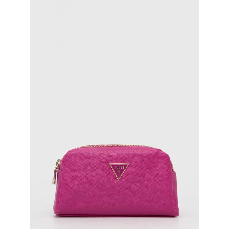Kosmetická taška Guess růžová barva, PW1576 P3373