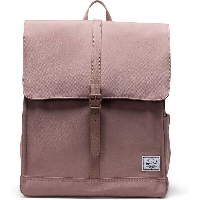 Batoh Herschel City Backpack růžová barva, velký, hladký