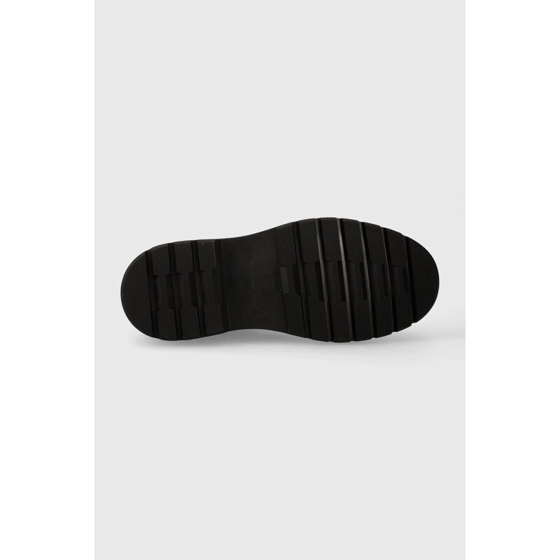 Semišové kotníkové boty Karl Lagerfeld OUTLAND pánské, černá barva, KL11241F