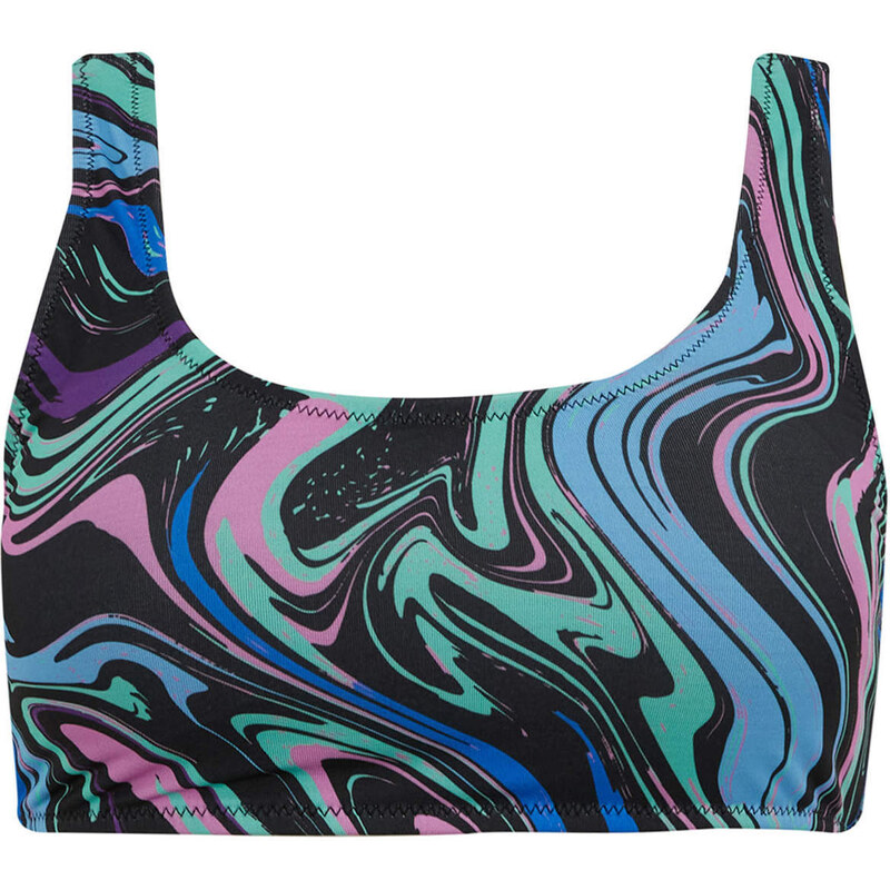 DEFACTO Regular Fit Tie Dye Bikini Top