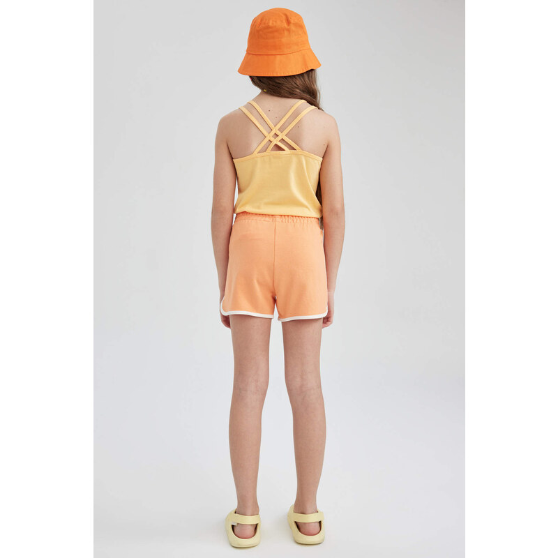 DEFACTO Girl Sweatshirt Fabric Shorts