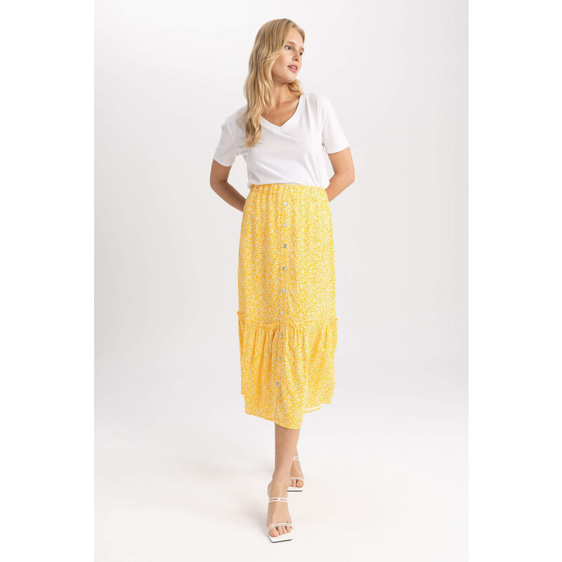 DEFACTO Traditional A Cut Midi Skirt