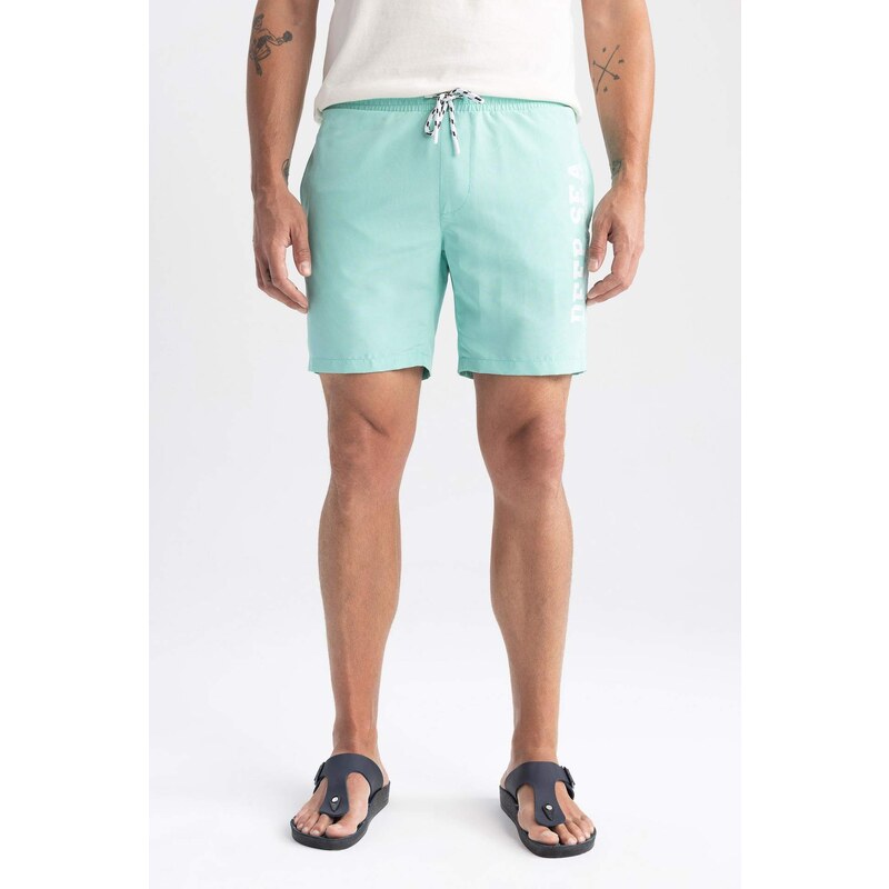 DEFACTO Regular Fit Midi Beach Shorts