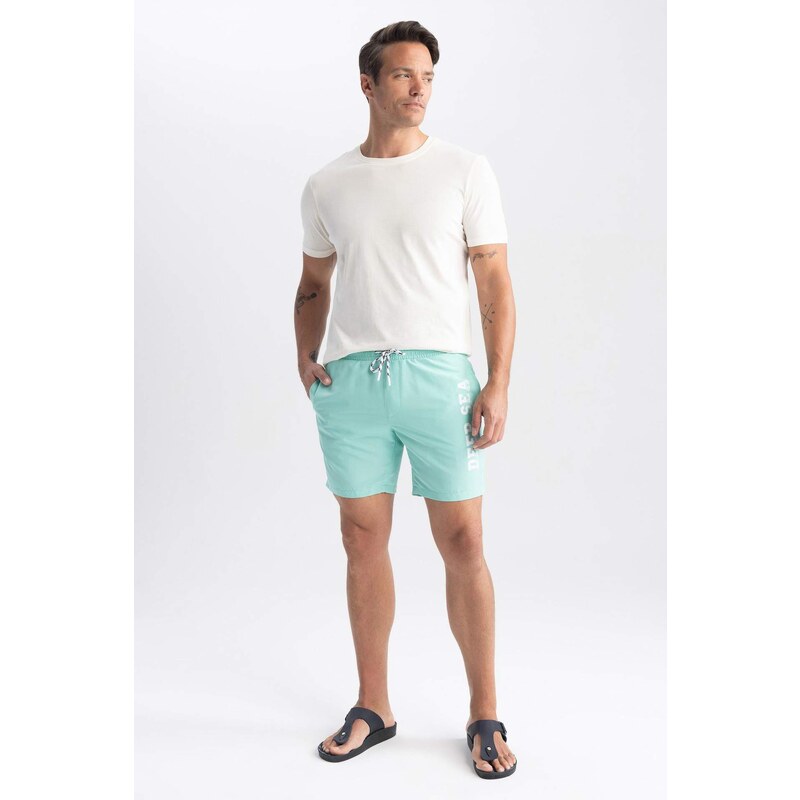 DEFACTO Regular Fit Midi Beach Shorts