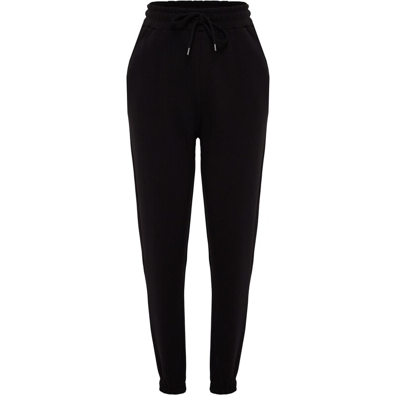 Trendyol Black Fleece Basic pletené tepláky